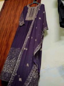 New Anarkali With Dupatta