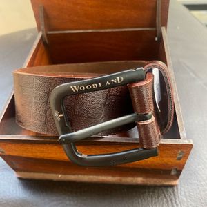 Woodland Leather Belt