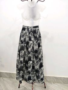 Floral Print Maxi Skirt