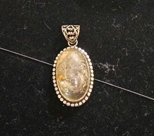 Citrine Gemstone Pendant