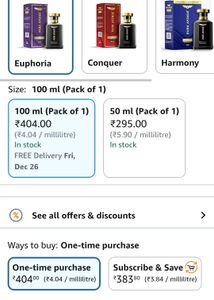 Park Avenue Euphoria Eau De Parfum 100ml