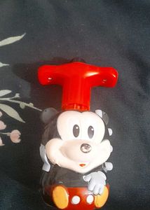 Vintage Mickey Mouse Spinning Top Toy