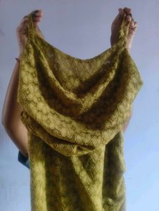 Olive Green Dress Material