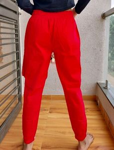 Red Joggers Brand New Amazing Quality