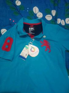 Mascot Polo Tee Blue