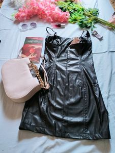 Price Drop For Now Abroad Branded Leather Dress
