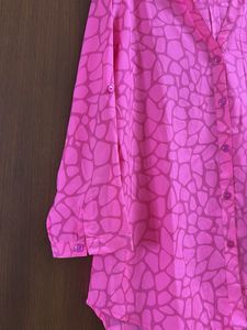 Pink Printed Top