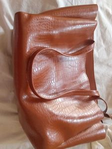 Stylish Brown Tote Bag