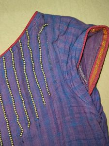 Self design kurta