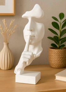 Abstract Face Sculpture