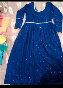 Beautiful Navy Blue Gown