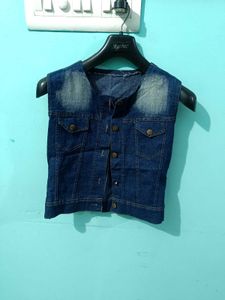 Denim Vest - Stylish Layer
