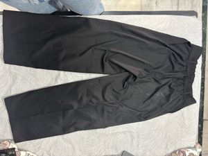 Black Wide Leg Trousers