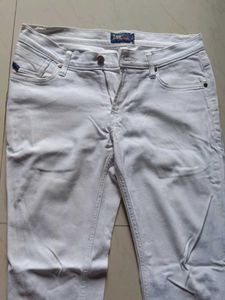 White Denim Jeans