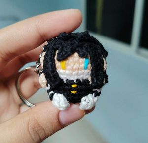 Mitsuri &amp; Iguru crochet Keychains
