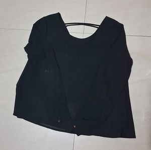 Black Long Sleeve Blouse