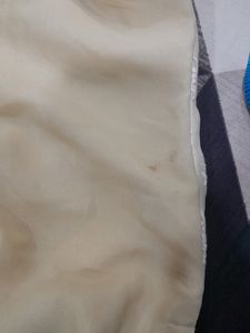 Beige And Red Kurti