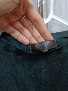 Cold Shoulder Knit Top