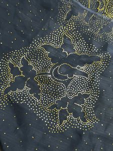 Vintage Mukesh Hand Work Saree