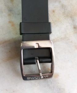 Swatch Men&#39;s Orignal Quartz Stainless Steel Black