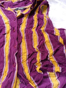 Nuon Trendy Striped Shirt