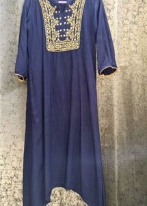 Navy Blue Kurti