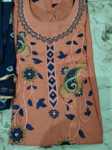 Elegant Embroidered Salwar Suit Set