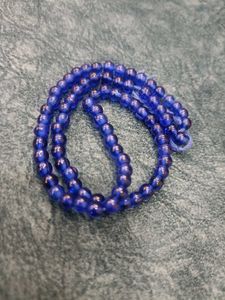 Cobalt Blue Bead Strand