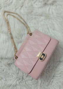 Chic Pink Crossbody Bag