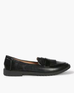 Women Slip-On Kiltie Loafers