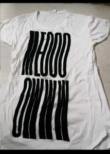Graphic Print White T-Shirt