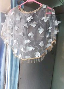 beautiful trending cape blouse