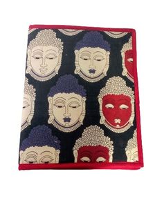 2 Printed Cloth File Folders