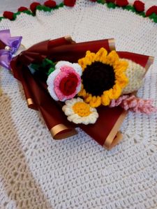 Crochet Flower Bouquet