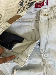 Denim shorts - Light blue