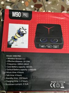 M90 Pro Earbuds Box