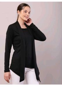 Black Long Shrug