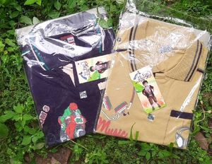Set Of 2 Cotton Polo tshirts (70 Cm)