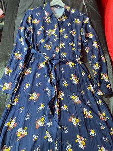 M&S Floral Shirt Dress