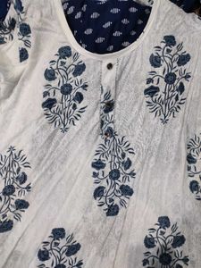 Floral Print Kurta Set