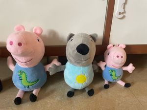 Peppa Pig & Friends Plush Set 3