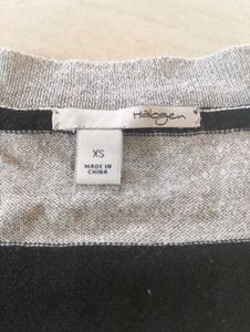 Striped V-Neck Sweater