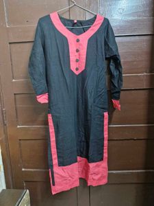 Chic Black &amp; Pink Kurti