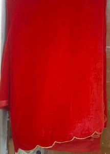 Velvet Saree Without Blouse Never Wore