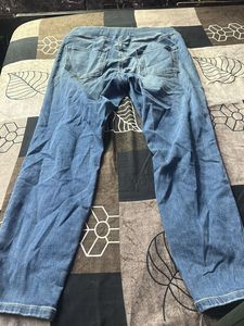 Pull-on Denim Pants
