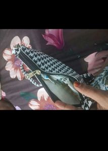 Cat &amp; Black Print Slingbags