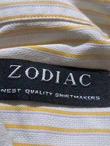 Zodiac Striped Button-Down Shirt