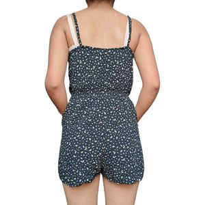 H&amp;M Black Playsuit-romper