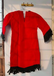 Red &amp; Black Costume Dress
