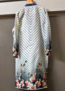 Striped Floral Kurta set